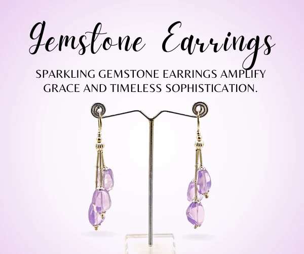 Shop Natural Gemstone Earrings